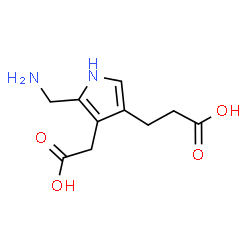 ChemSpider 2D Image | porphobilinogen | C10H14N2O4