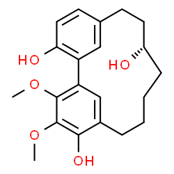 ChemSpider 2D Image | (+)-aR,11S-Myricanol | C21H26O5