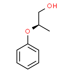 ChemSpider 2D Image | (2R)-2-Phenoxy-1-propanol | C9H12O2