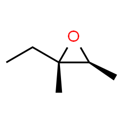 ChemSpider 2D Image | (2S,3S)-2-Ethyl-2,3-dimethyloxirane | C6H12O