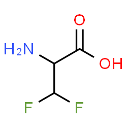 ChemSpider 2D Image | 3,3-Difluoroalanine | C3H5F2NO2