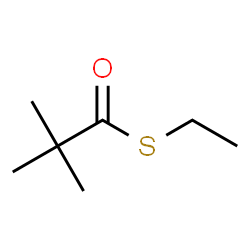 ChemSpider 2D Image | S-Ethyl 2,2-dimethylpropanethioate | C7H14OS