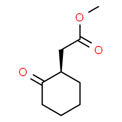 ChemSpider 2D Image | Methyl [(1R)-2-oxocyclohexyl]acetate | C9H14O3