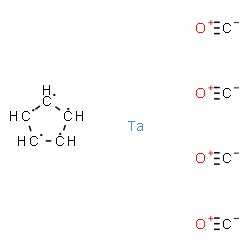 ChemSpider 2D Image | carbon monoxide; cyclopentane; tantalum | C9H5O4Ta