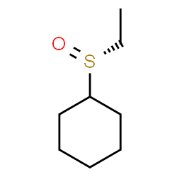 ChemSpider 2D Image | [(R)-Ethylsulfinyl]cyclohexane | C8H16OS
