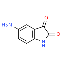 ChemSpider 2D Image | 5-aminoisatin | C8H6N2O2