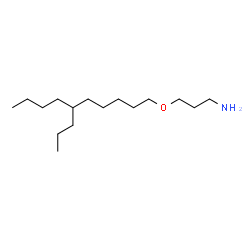 ChemSpider 2D Image | 3-[(6-Propyldecyl)oxy]-1-propanamine | C16H35NO
